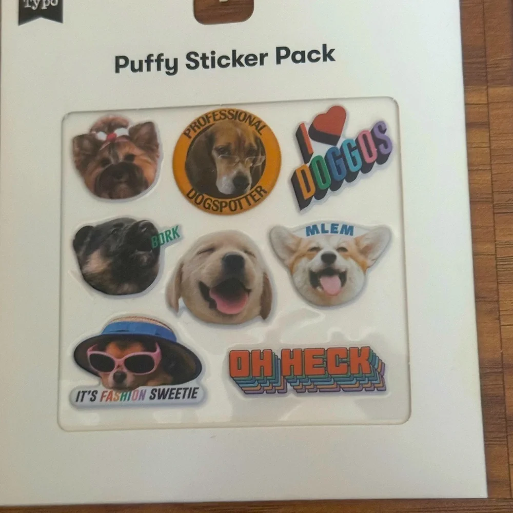 5 Count- Puffy Sticker Packs - Picture 4 of 6